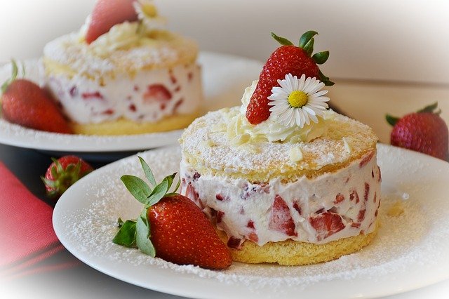 gâteau fraise